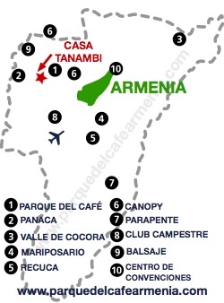 bbicacion Casa Tanambi